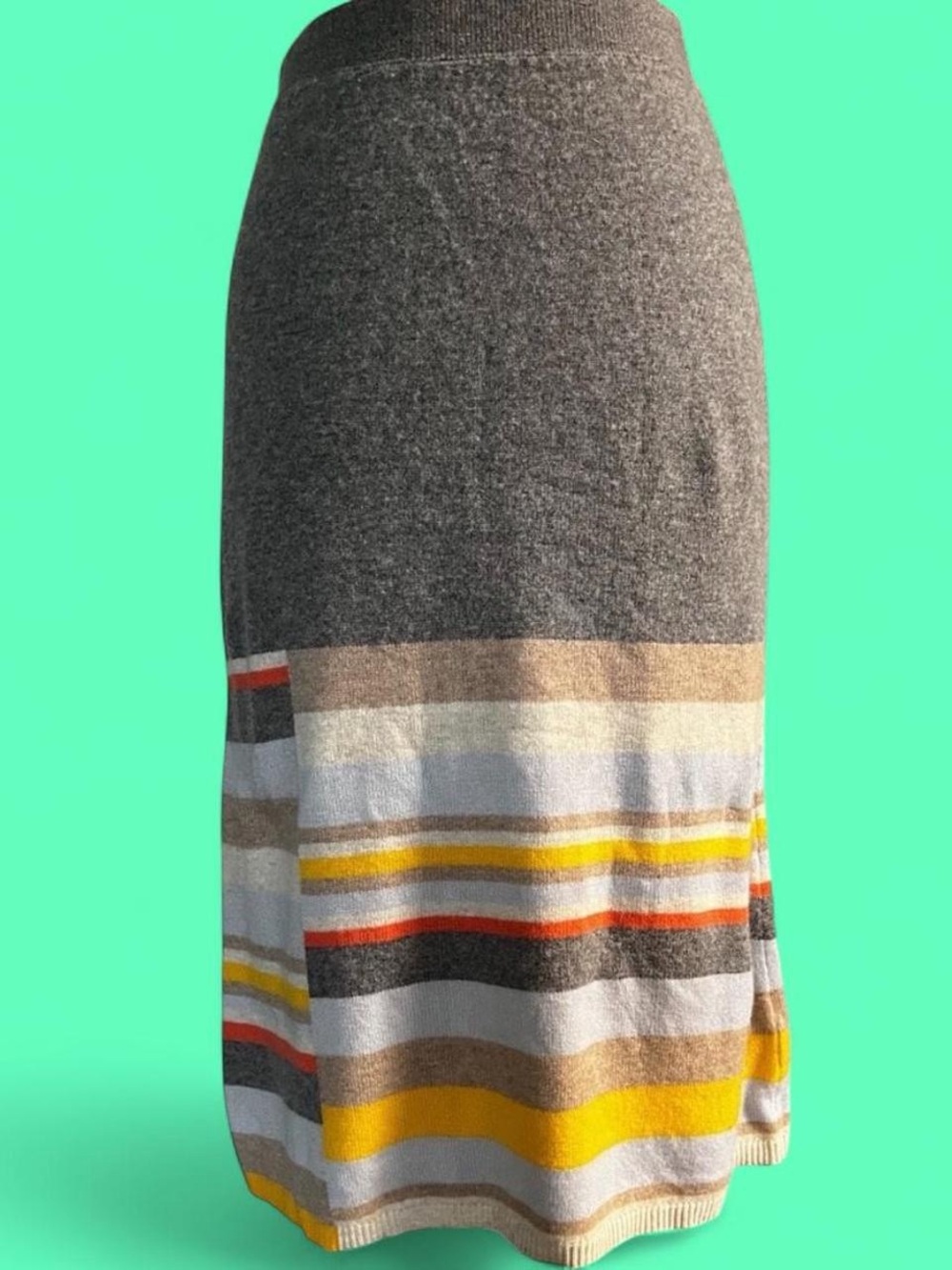 Moth for Anthropologie knit sweater skirt
